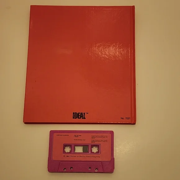 1986 Ideal Big Bird StoryMagic  Storybook & Cassette Tape - A Birthday Surprise - Picture 11 of 16